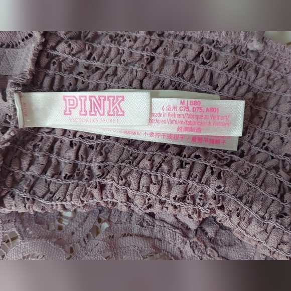 BUNDLE - 2 PINK Victoria's Secret Bralettes - Picture 9 of 15